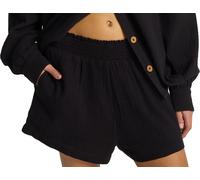 Billabong - Short en gaze de coton - In The Waves Short Black Pebble pour Femme en Coton - Taille S - Noir Noir S