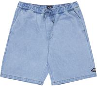 Billabong - Short en velours côtelé - Larry Cord Denim Walkshort Raw pour Homme en Coton - Taille L - Bleu Bleu L