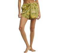 Billabong - Short léger et fluide - Wanderer Print Short Cedar pour Femme en Coton - Taille L - Vert Vert L