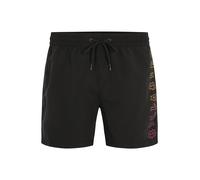 BILLABONG Shorts de bain 'All Day Heritage' jaune / orange / rose néon / noir, Taille XS