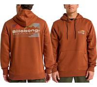 Billabong - Sweat à capuche - Compass Pullover Fleece Rust pour Homme - Taille S - Marron Marron S