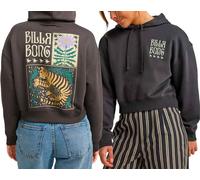Billabong - Sweat à capuche - Lost Mind W Off Black pour Femme en Coton - Taille S - Noir Noir S