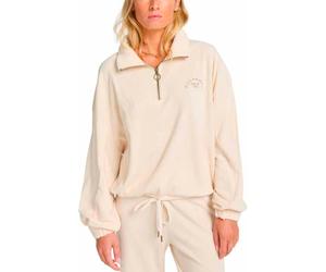 Billabong - Sweat en velours côtelé - Coffee Time White Cap pour Femme - Taille L - Beige Beige L