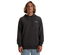 BILLABONG Sweat-shirt 'Arch Po' noir / blanc, Taille XS