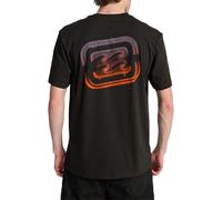 Billabong T-Shirt à Manches Courtes Crayon Wave Noir Lavé SP26