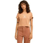 T-shirt crop femme Billabong Surfing In Town Orange XS