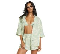 BILLABONG T-shirt 'Beach' vert clair / blanc cassé, Taille M