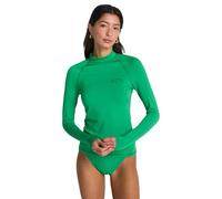 Billabong T-Shirt de Surf Tropical Surf LS Femme Vert