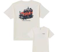 Billabong - T-shirt en coton - Abandon Adiv SS Tee Off White pour Homme - Taille L - Blanc Blanc L