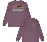Billabong - T-shirt en coton - Range LS Tee Lavender pour Homme en Coton - Taille L - Violet Violet L