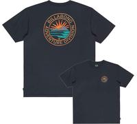Billabong - T-shirt en coton - Rockies SS Tee Dark Navy pour Homme - Taille S Navy S