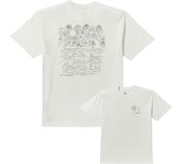 Billabong - T-shirt en coton - Scenes Regular SS Tee Off White pour Homme - Taille L - Blanc Blanc L