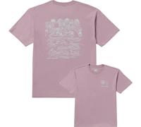 Billabong - T-shirt en coton - Scenes Regular SS Tee Purple Ash pour Homme - Taille XL - Violet Violet XL