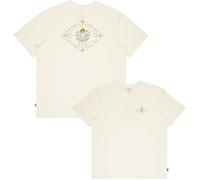 Billabong - T-shirt en jersey de coton bio - Agave Adiv Premium SS Tee Off White pour Homme en Coton - Taille M - Blanc Blanc M