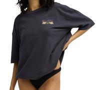 Billabong - T-shirt en jersey de coton - Floral Rocker SS Tee Off Black pour Femme en Coton - Taille M - Noir Noir M