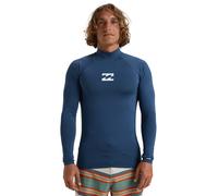 BILLABONG T-Shirt fonctionnel 'Waves All Day' bleu nuit / blanc, Taille XS