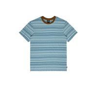 BILLABONG T-Shirt 'Halfrack' bleu fumé / bleu pastel / marron, Taille M