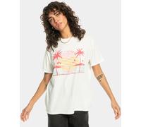 Quiksilver Femme Golden Island T shirt, Salt Crystal, L EU