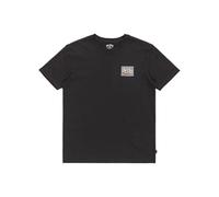 Billabong - Kid's Crayon Wave S/S - T-shirt - 10 - washed black