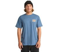 Billabong T-Shirt Manche Courtes Crayon Wave SS Homme Bleu L