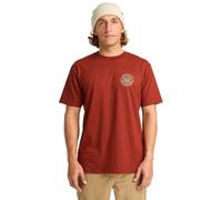 Billabong T-Shirt Manche Courtes Rotor FILL SS Homme Rouge M