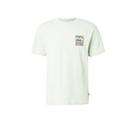 BILLABONG T-Shirt 'Stamp' menthe / abricot / orange clair, Taille S