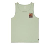 BILLABONG T-Shirt 'Stamp' vert clair / mauve / orange clair / noir, Taille S