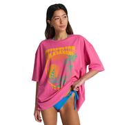 Billabong - T-shirt en jersey de coton - Sunrise To Sunset SS Tee Guava pour Femme en Coton - Taille S - Rose Rose S