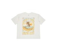 BILLABONG T-shirt 'Sunset Mindset' turquoise / marron / orange / blanc naturel, Taille M