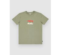 Billabong T-Shirt Manche Courtes Team Wave SS Garçon 8-16 Vert L