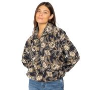 Sweatshirt Billabong Time Off Half Zip noir marron femme - S