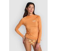 Billabong Tropic Surf Lycra à longues manches orange S