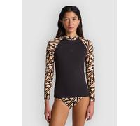 Billabong Tropic Surf Print Lycra à longues manches noir