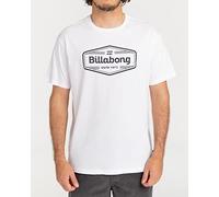 BILLABONG Unity Stacked T-Shirt Manches Courtes Homme Blanc S