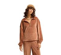 BILLABONG WomenHaut en Maille côtelée Demi-Zip Coffee Time M