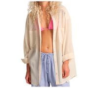 Billabong - Women's Find Me Here L/S - Chemise - M - white cap