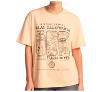 Billabong - Women's Flying To The Moon - T-shirt - L - soft peach