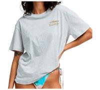 Billabong - Women's Heritage Baker - T-shirt - L - grey heather