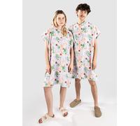 Billabong Womens Hooded Poncho de surf à motifs