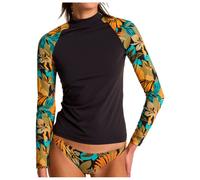 Billabong - Women's L/S Rashguard - Lycra - XS - black pebble