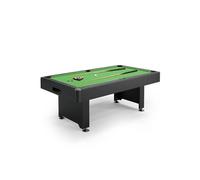Billard américain Armstrong 212 x 118 x 86 cm - Tapis de Jeu Vert et Retour de Boules Automatique et Accessoires Inclus