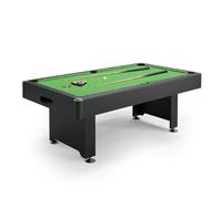 Billard américain Armstrong 212 x 118 x 86 cm - Tapis de Jeu Vert et Retour de Boules Automatique et Accessoires Inclus