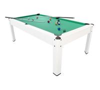 Billard Américain HARMONY 6Ft - 206,5 x 116,5 x 80 cm avec accessoires - Couleur Ivoire - Vert