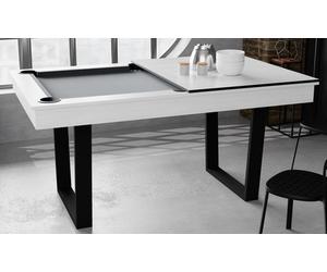 Billard Américain Horizon Sokker convertible en table à manger : 185 x 104 cm