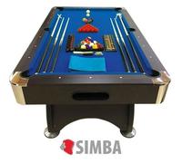 BILLARD AMERICAIN NEUF Snooker table de poll biljart salon 7 ft - BLUE SEA table de billard, DIMENSIONS RÉGLEMENTAIRES, Blue