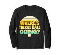 Billard Amusant pour Billard et Snooker Break Where's The Queue Ball Manche Longue
