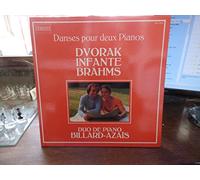 billard azaïs - danses pour deux pianos - duo de piano Billard-Azaïs - Dvorak, Infante, Brahms - disque cereste 75003
