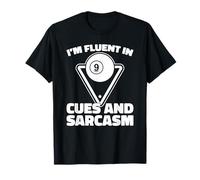 Billard Boules Joueur - Queue Table Pool T-Shirt