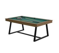 Billard BRIO Châtaignier-Drap Vert - RENÉ PIERRE - JEUX EN SOCIETE/Billards - Marron - MDF - Dès 12 ans