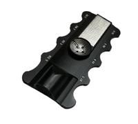 Billard Code Top Ex - Matériau métallique, ensemble de queues, accessoires de jeu | Outil de correction de pointe portable avec zone de polissage, outil de réparation professionnel pour u